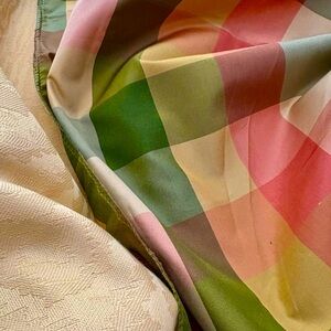 Vintage Kravet Couture Silk Fabric